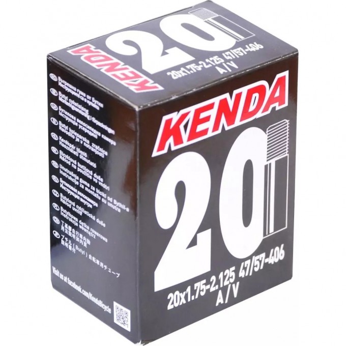 Камера KENDA 20''x1.3/8 для BMX f/v-48 мм 511229 Камера KENDA 20''x1.3/8 для BMX f/v-48 мм 511229