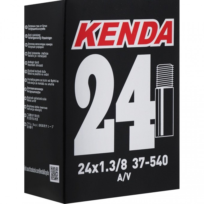 Камера KENDA 24''x1.3/8, 37-540, a/v СССР 511341 Камера KENDA 24''x1.3/8, 37-540, a/v СССР 511341