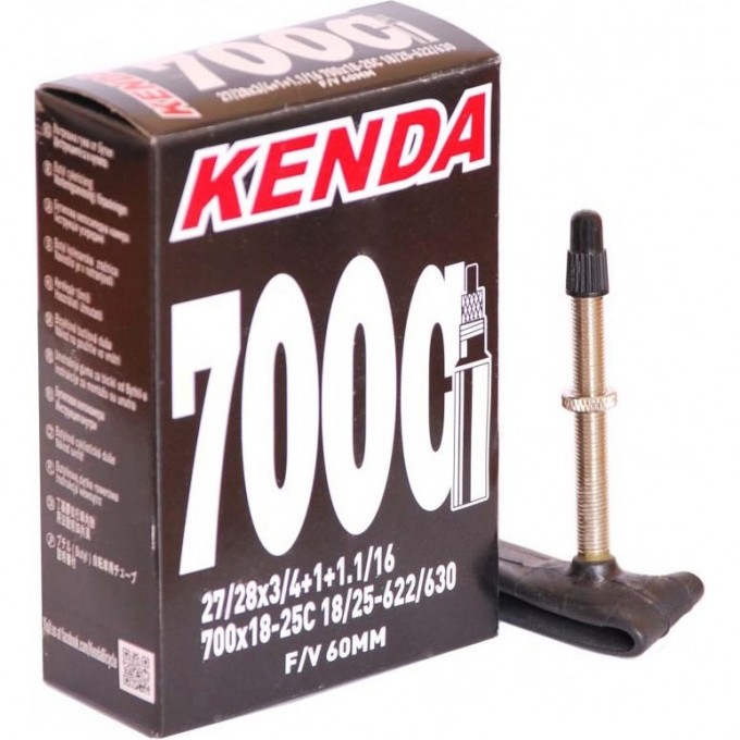 Камера KENDA PRESTA 28'' 700x18 - 25C Шоссейная, f/v-60 мм 511491 Камера KENDA PRESTA 28'' 700x18 - 25C Шоссейная, f/v-60 мм 511491