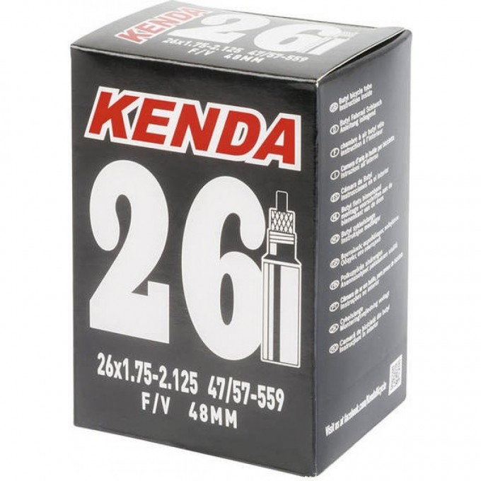 Камера резиновая KENDA 26''x1,75-2 518910 Камера резиновая KENDA 26''x1,75-2 518910