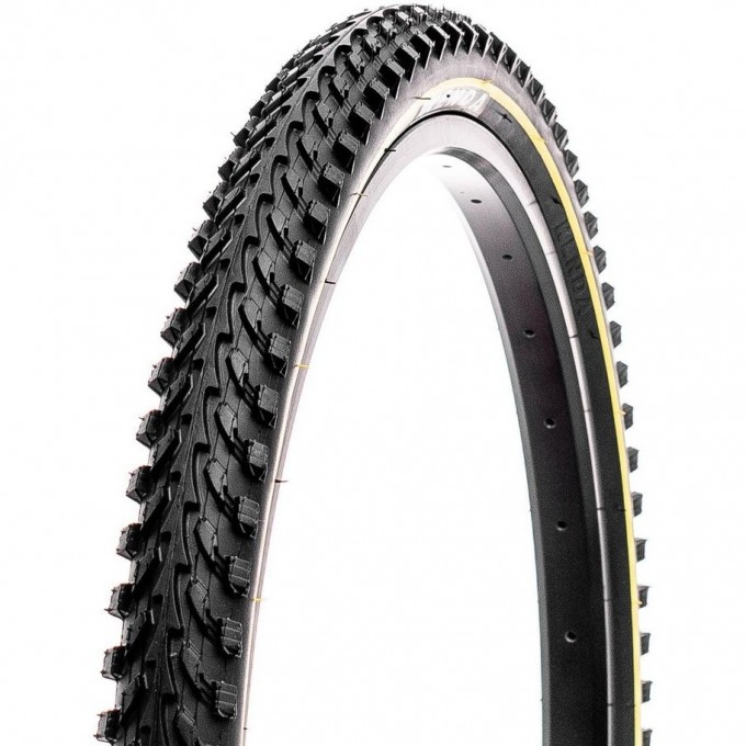 Велопокрышка KENDA 26''x2.10, K-898, с желтой полосой 524740 Велопокрышка KENDA 26''x2.10, K-898, с желтой полосой 524740